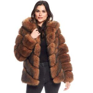 Fabulous Furs Jackets Coats Fabulous Furs Cedar Fox Faux Fur